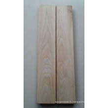 Plancher de bois dur en chêne naturel de couleur naturelle